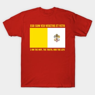 Vatican City Flag Motto T-Shirt